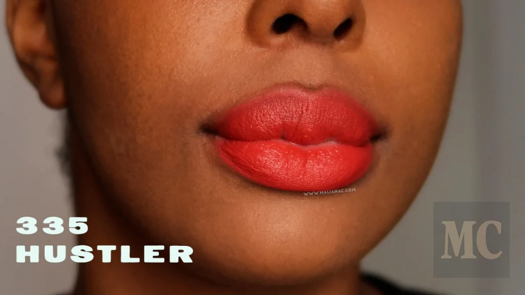 Swatch of Maybelline Liquid Lipstick in the shade Hustler