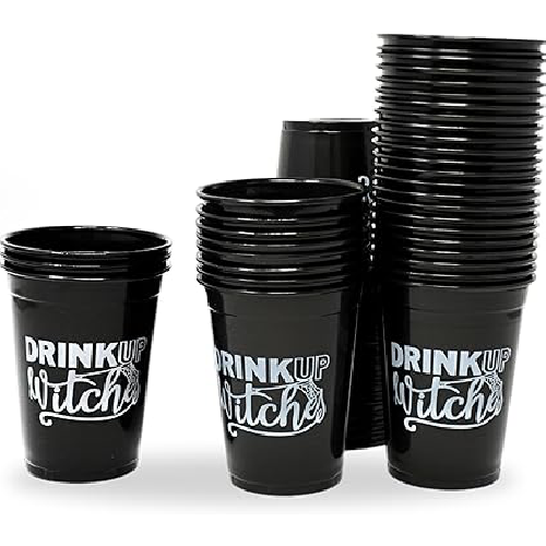 Halloween plastic cups