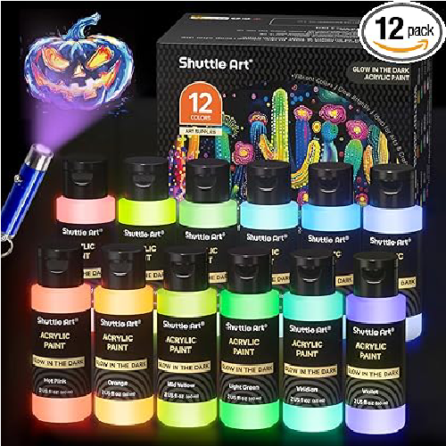 Glow in the dark paint