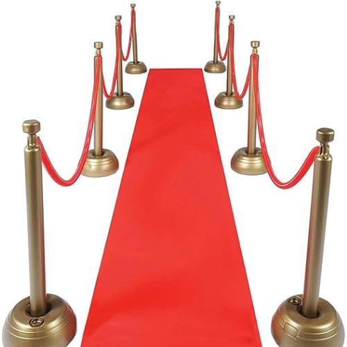 at-home hollywood red carpet