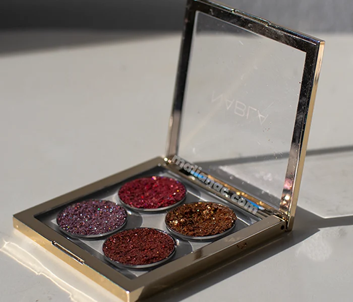 Nabla Cosmetics Ruby Lights Palette review and swatches