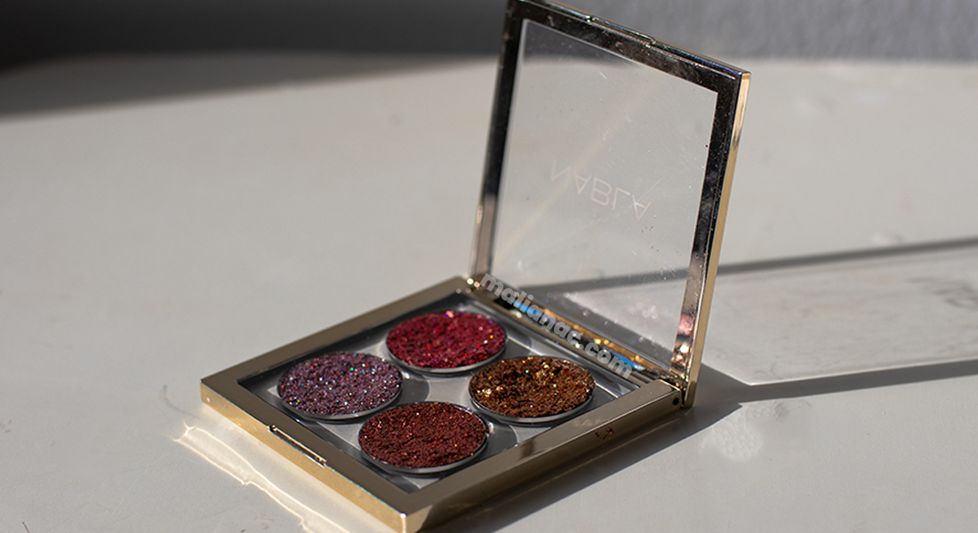 Nabla Cosmetics Ruby Lights Palette review and swatches