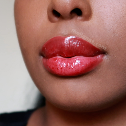 Fenty Beauty red lip gloss