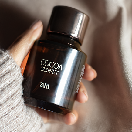 Zara cocoa sunset vanilla perfume
