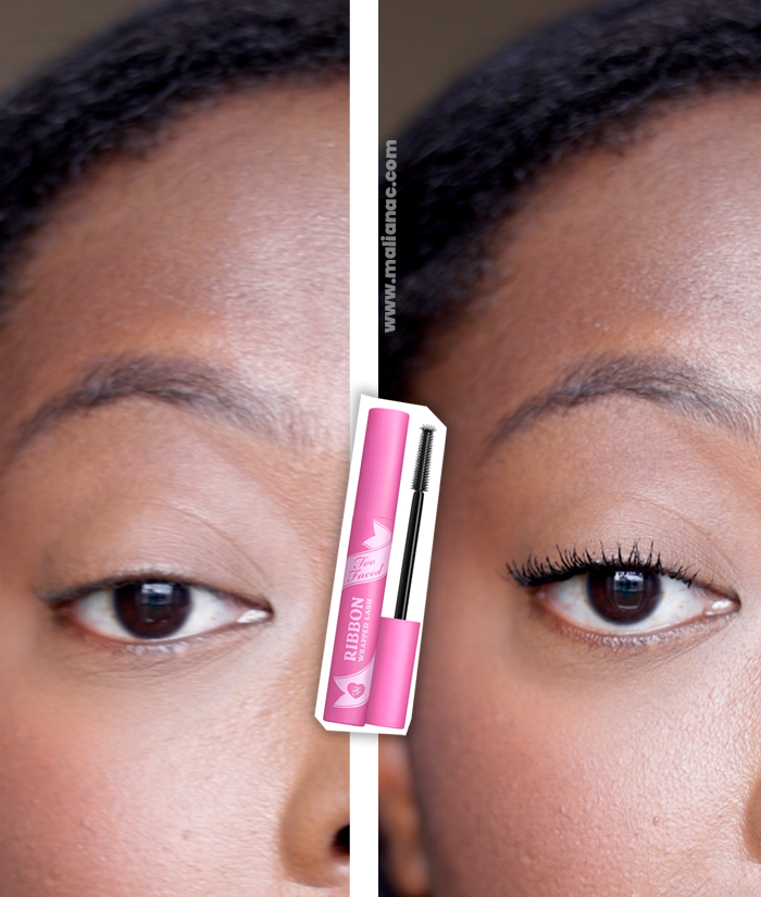 review of Too Faced Ribbon Wrapped Mascara On Short Lashes
