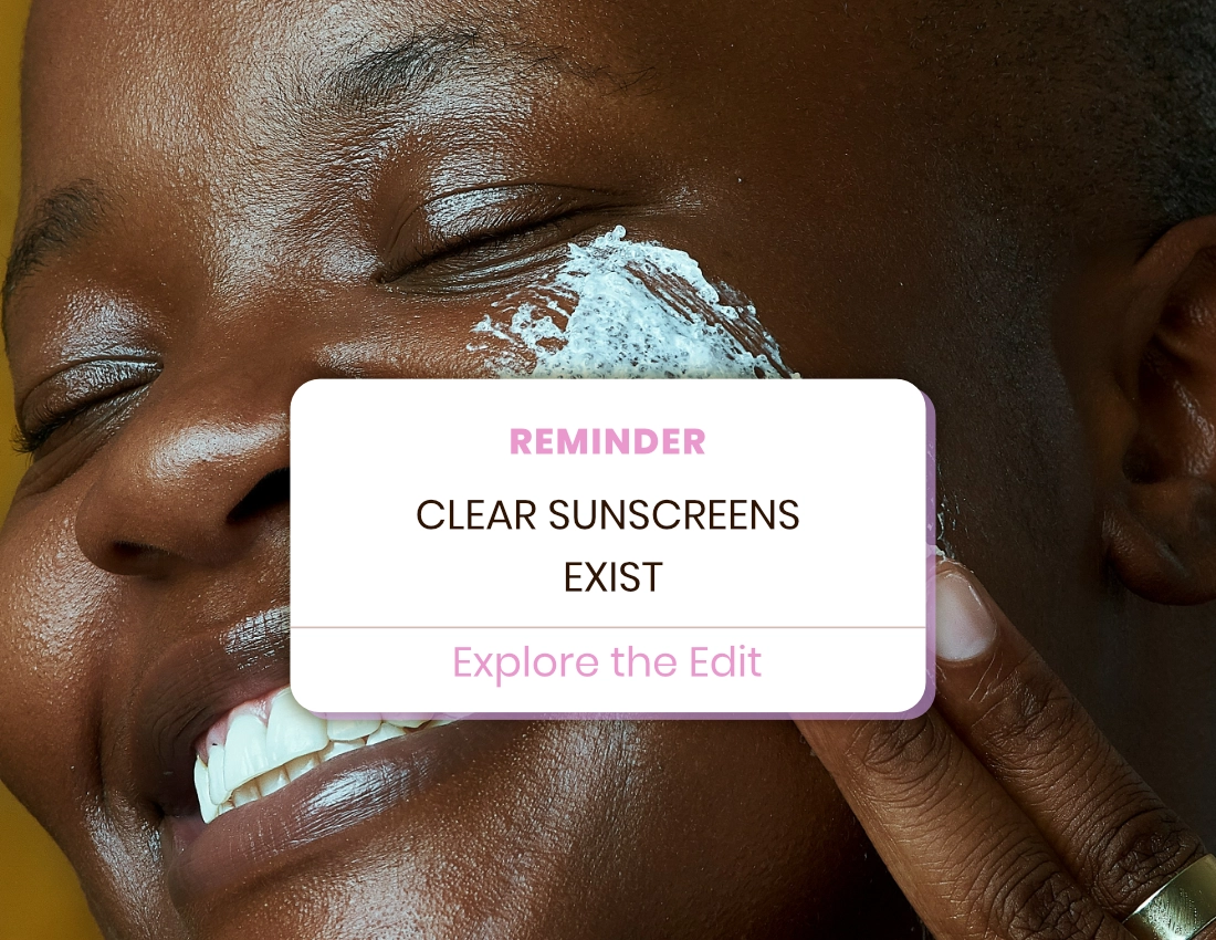 a list of SPFs that dry clean on darker skintones