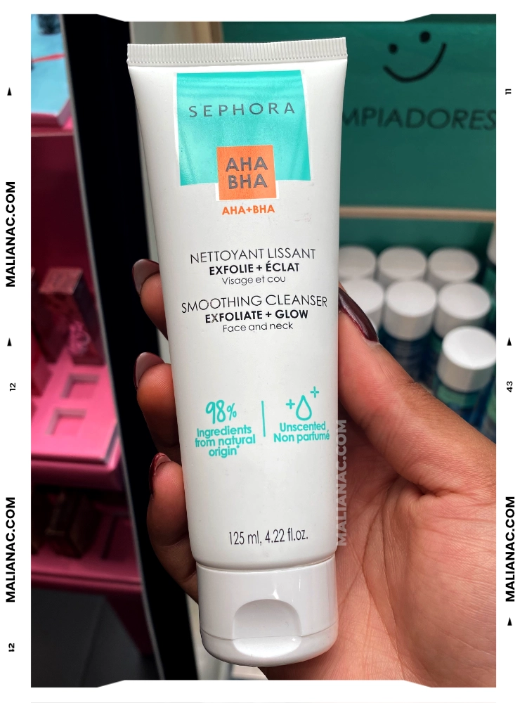 SEPHORA AHA BHA CLEANSER REVIEW